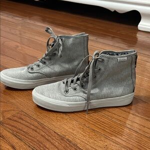 Vans Charcoal High-Top Sneakers